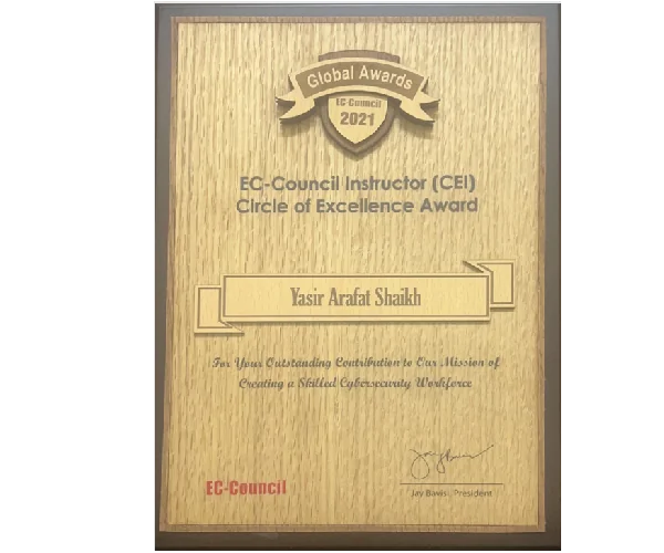 EC-Council CEI — Circle of Excellence — EC-Council Global Awards